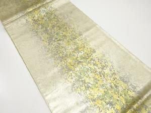 引箔　暈し柄　袋帯